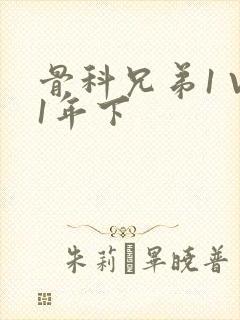 骨科兄弟1 V1年下