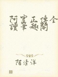 阿宾正传全文阅读笔趣阁