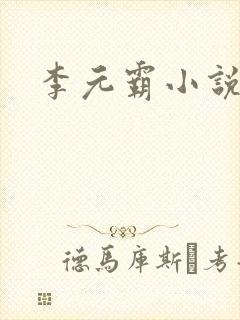 李元霸小说
