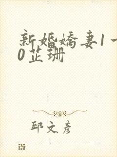 新婚娇妻1一40芷珊