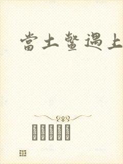 当土鳖遇上海龟