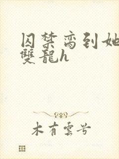 囚禁脔到她哭h双龙h