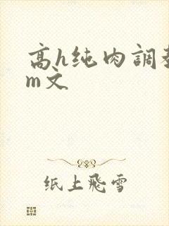 高h纯肉调教sm文