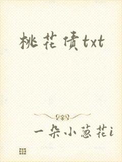 桃花债txt