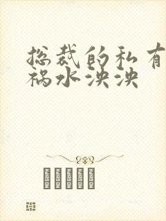 总裁的私有宝贝祸水泱泱