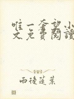 唯一奢望小说全文免费阅读