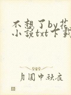 不想了by花卷小说txt下载