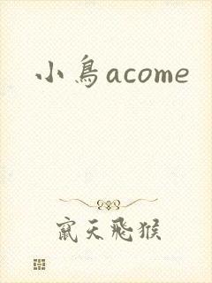 小鸟acome