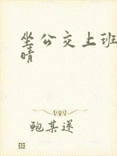 坐公交上班的苏晴