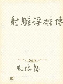 射雕淫雄传封面