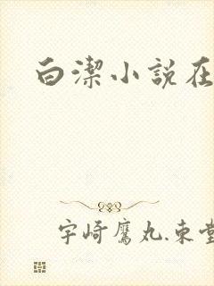 白洁小说在线