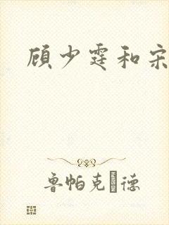 顾少霆和宋斯曼