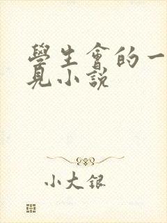 学生会的一己之见小说