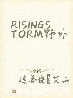 RISINGSTORM野外