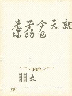 老子今天就要开你的包