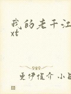 我的老千江湖txt