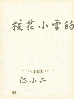 校花小雪的小说