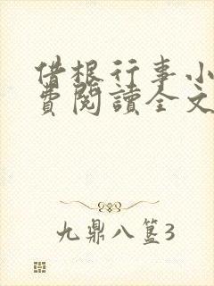 借根行事小说免费阅读全文在线阅笔趣无弹窗