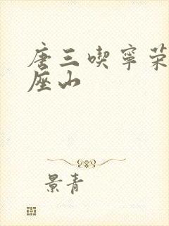 唐三吃宁荣荣两座山