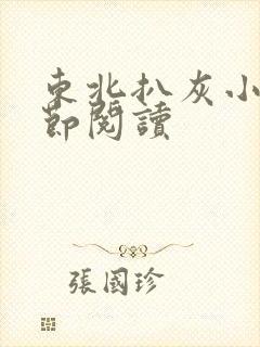 东北扒灰小说分节阅读