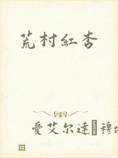 荒村红杏封面