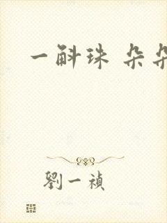 一斛珠 朵朵舞封面