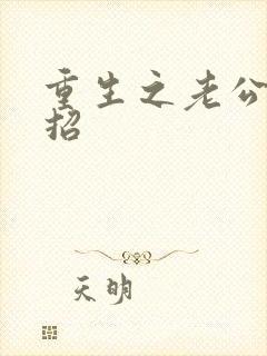 重生之老公请接招