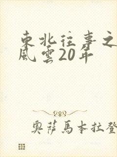 东北往事之黑道风云20年