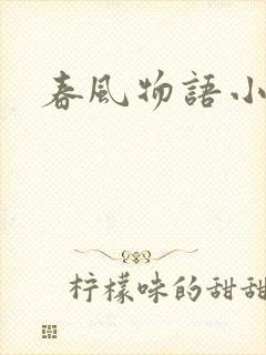 春风物语小说