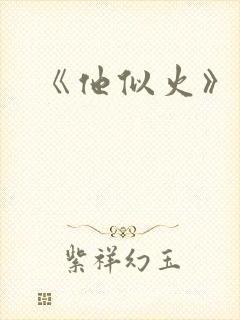 《他似火》封面