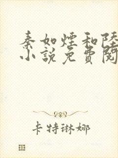 秦如烟和陆景琛小说免费阅读封面