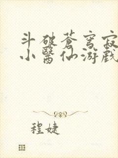 斗破苍穹寂寞的小医仙游戏世界