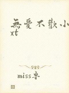 无爱不欢小说txt