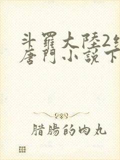 斗罗大陆2绝世唐门小说下载