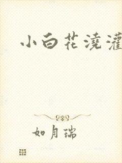 小白花浇灌日常封面