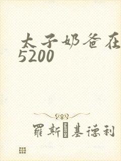 太子奶爸在花都5200