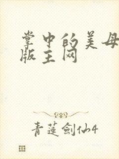 掌中的美母第一版主网