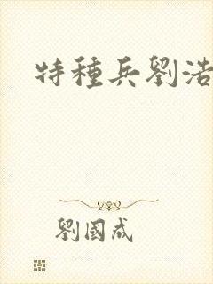 特种兵刘浩封面