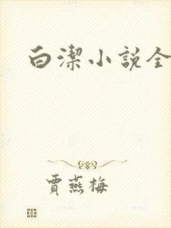 白洁小说全文封面