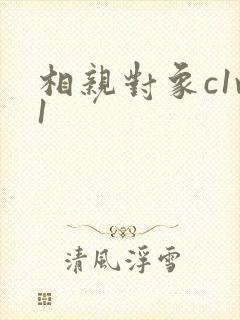 相亲对象c1v1封面