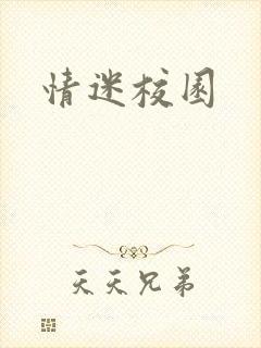 情迷校园封面