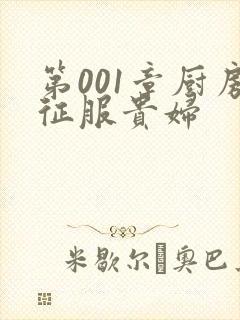 第001章厨房征服贵妇