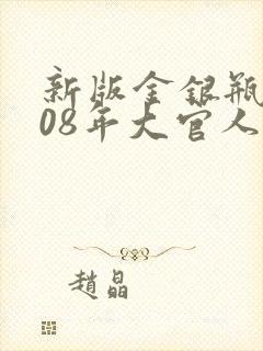 新版金银瓶2008年大官人
