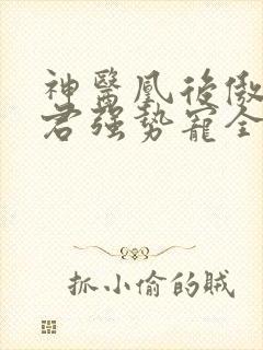 神医凰后傲娇暴君强势宠全文免费阅读