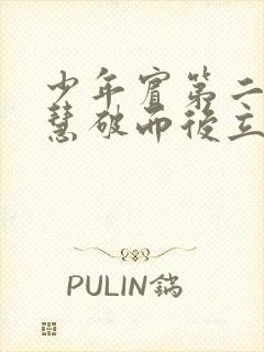 少年宾第二部珏慧破而后立