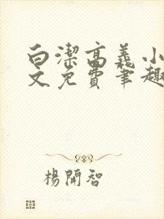 白洁高义小说全文免费笔趣阁在线阅读