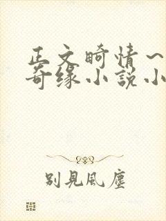 正文畸情～内裤奇缘小说小茹封面