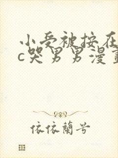 小受被按在墙上c哭男男漫画