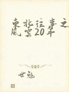 东北往事之黑道风云20年