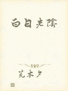 白日光阴